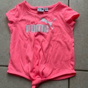 Cute little puma top, size 18 months, soft material